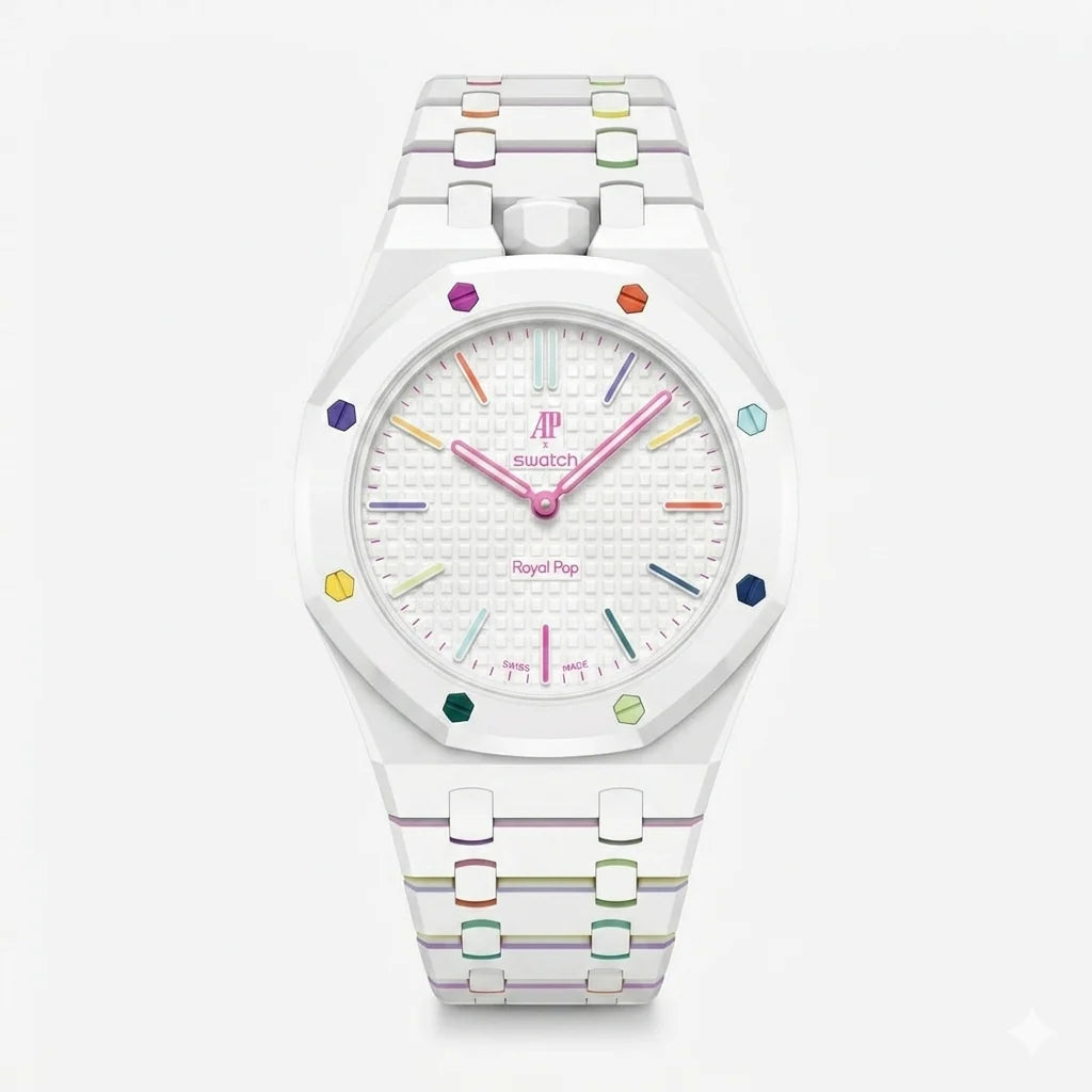Quartz Link Huit Blanc